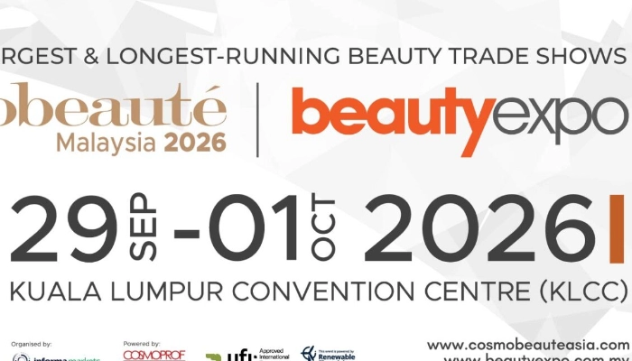 2026 Cosmobeauté Malaysia & beautyexpo | 09.29-10.01 |